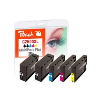 Peach Ink Canon PGI-2500XL Multi+, 2x76 3x23 ml, 2xbk, c, m, y Peach Ink Canon PGI-2500XL Multi+, 2x76 3x23 ml, 2xbk, c, m, y
