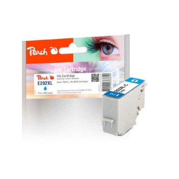 Peach Ink Epson T02H2, No 202XL, 11 ml, cyan Peach Ink Epson T02H2, No 202XL, 11 ml, cyan