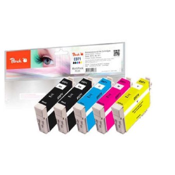Peach Ink Epson T0715 Multi+, 2x8,4, 3x7,2 ml, 2xbk, c, m, y Peach Ink Epson T0715 Multi+, 2x8,4, 3x7,2 ml, 2xbk, c, m, y