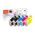 Peach Encre Epson T1285 2x BK, 1x C, 1x M, 1x Y