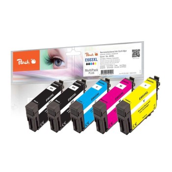Peach Ink Epson 603XL Multi+, 2x11, 3x6 ml, 2xbk, c, m, y Peach Ink Epson 603XL Multi+, 2x11, 3x6 ml, 2xbk, c, m, y