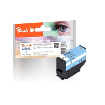 Peach Ink Epson T3795, No 378XL, 13 ml, cyan light Peach Ink Epson T3795, No 378XL, 13 ml, cyan light