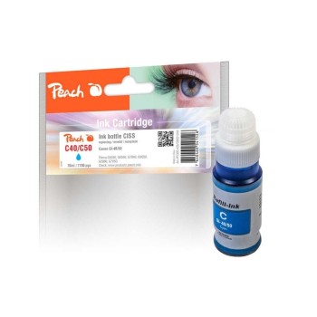 Peach Ink Canon GI-40/50, 70 ml, cyan Peach Ink Canon GI-40/50, 70 ml, cyan