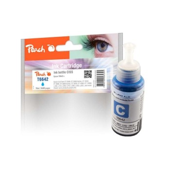 Peach Ink Epson T6642, 70 ml, cyan Peach Ink Epson T6642, 70 ml, cyan