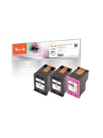 Peach Ink HP Nr. 305 / 3YM60-1AE, 2x Black, 1x Color (C, M, Y)
