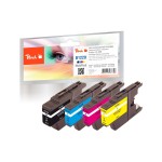 Peach Encre Brother-1220 Mult-Pack noir/Cyan/Magenta/Yellow
