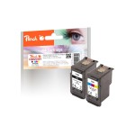 Peach Encre PG-560/CL-561 Multi-Pack noir/Cyan/Magenta/Yellow