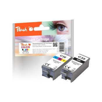 Peach Canon PGI-35/CLI-36, Multi-Pack, 1x8.5, 1x11 ml,1x210, 1x275 pages Peach Canon PGI-35/CLI-36, Multi-Pack, 1x8.5, 1x11 ml,1x210, 1x275 pages