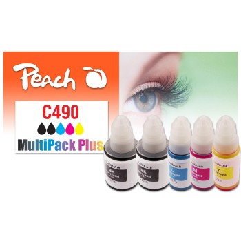 Peach Canon CISS GI-490, Multi-Pack+, 2x135, 3x70 ml,2x6000, 3x7000 S. Peach Canon CISS GI-490, Multi-Pack+, 2x135, 3x70 ml,2x6000, 3x7000 S.