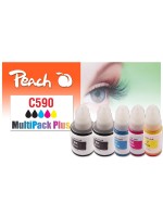 Peach Canon CISS GI-590, Multi-Pack+, 2x135, 3x70 ml,2x6000, 3x7000 S.