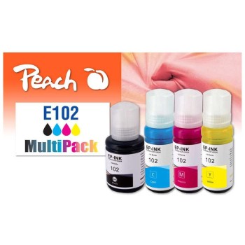Peach Epson CISS 102,MP,T03R640, 1x127, 3x70 ml,1x7500, 3x6000 S. Peach Epson CISS 102,MP,T03R640, 1x127, 3x70 ml,1x7500, 3x6000 S.