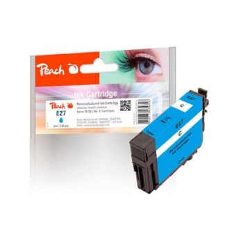 Peach Ink Epson T2702/No. 27, cyan, 4 ml, 330 pages Peach Ink Epson T2702/No. 27, cyan, 4 ml, 330 pages