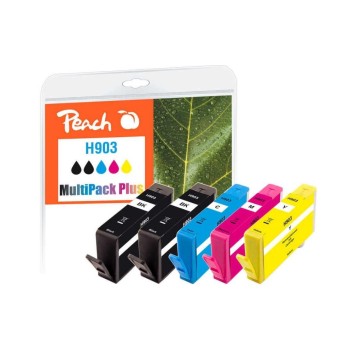 Peach Ink HP Nr. 903 Multipack Plus, 2xbk/ and je 1x c/m/y Peach Ink HP Nr. 903 Multipack Plus, 2xbk/ and je 1x c/m/y
