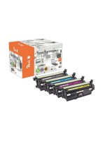 Peach Toner HP LJ Pro CP5225 MultiPack, bk 1x7000 S., c,m,y 3x7300 S.