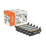 Peach Toner HP LJ Pro CP5225 MultiPack, bk 2x7000 S., c,m,y 3x7300 S.