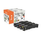 Peach Toner for HP Color LJ Pro 207X, 1x3150 S. black, 3x2450 S. c,m,y