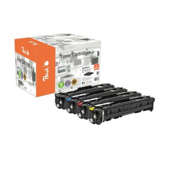 Peach Toner for HP Color LJ Pro 207X, 1x3150 S. black, 3x2450 S. c,m,y Peach Toner for HP Color LJ Pro 207X, 1x3150 S. black, 3x2450 S. c,m,y