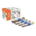 Peach Toner 4446 OKI Multipack, je 1x bk, c, m, y