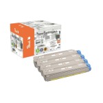 Peach Kits de toner OKI C833-series MultiPack BK/C/M/Y