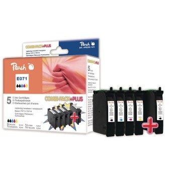 Peach Ink Epson T071 Combi Pack + BKCMY, 2xblack, c/m/y Peach Ink Epson T071 Combi Pack + BKCMY, 2xblack, c/m/y