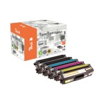 Peach Kits de toner Brother TN-421 MultiPack Plus 2x BK, 1x C/M/Y