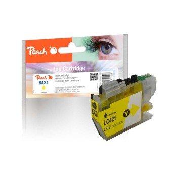 Peach Ink Brother LC-421 Yellow, 200 pages Peach Ink Brother LC-421 Yellow, 200 pages