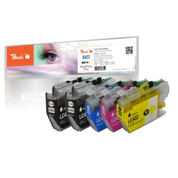 Peach Ink Brother LC-421 MP Plus, 5x200 pages Peach Ink Brother LC-421 MP Plus, 5x200 pages