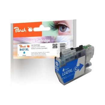 Peach Ink Brother LC-421XL Cyan, 500 pages Peach Ink Brother LC-421XL Cyan, 500 pages