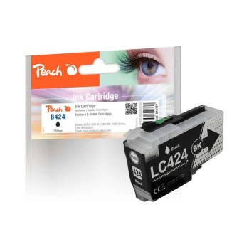 Peach Ink Brother LC-424 Black, 750 pages Peach Ink Brother LC-424 Black, 750 pages