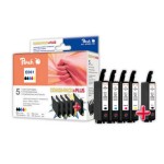 Peach Encre Epson Combi Pack Plus T0611, 2xblack/cyan/magenta/yellow