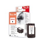 Peach Druckkopf Canon PG-510 black, pour IP 2702/2700, 14.3ml 418 pages