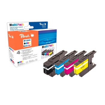 Peach Ink Brother LC-1240 Combi Pack, je 1x bk, c, m, y 1x30 + 3x19ml Peach Ink Brother LC-1240 Combi Pack, je 1x bk, c, m, y 1x30 + 3x19ml