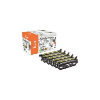 Peach 507A, CE400A, CE401A, CE402A, CE403A Lot de 4 bk c m y Standard Peach 507A, CE400A, CE401A, CE402A, CE403A Lot de 4 bk c m y Standard