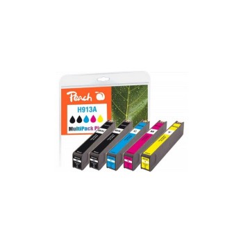 Peach Spar Pack Plus PI300-939, black , Cyan, Magenta, yellow, 5er-Pack Peach Spar Pack Plus PI300-939, black , Cyan, Magenta, yellow, 5er-Pack