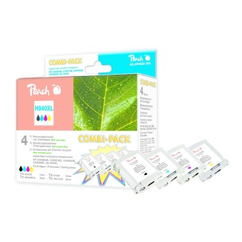 Peach 940XL, Multipack 4er-Pack black  Cyan Magenta