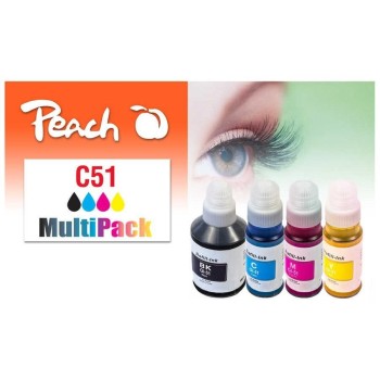 Peach GI-51, 4-farbig, 4er-Sparpack Peach GI-51, 4-farbig, 4er-Sparpack