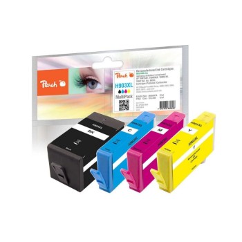 Peach PI300-864, printerpatronen Multipack XL black Cyan Peach PI300-864, printerpatronen Multipack XL black Cyan