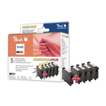 Peach Ink Epson Combi Pack PluT1631-T1634, 2x black/cyan/magenta/yellow Peach Ink Epson Combi Pack PluT1631-T1634, 2x black/cyan/magenta/yellow