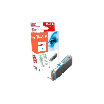 Peach Ink Canon CLI-551c cyan, for IP7250, MG5450, MG6350, 13ml Peach Ink Canon CLI-551c cyan, for IP7250, MG5450, MG6350, 13ml