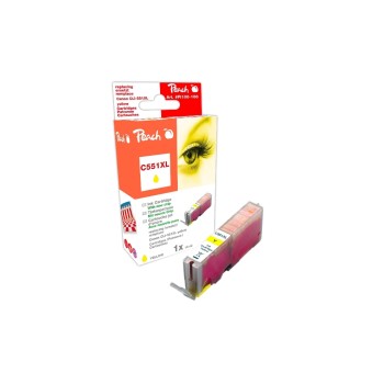 Peach Ink Canon CLI-551y yellow, for IP7250, MG5450, MG6350, 13ml Peach Ink Canon CLI-551y yellow, for IP7250, MG5450, MG6350, 13ml