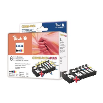 Peach Ink Epson T2636 Nr.26XL Combi Pack+, for Expression X600, 605, 700, 800, Peach Ink Epson T2636 Nr.26XL Combi Pack+, for Expression X600, 605, 700, 800,