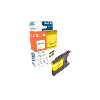 Peach Ink Brother LC-1280y yellow, 19ml 2010 pages Peach Ink Brother LC-1280y yellow, 19ml 2010 pages