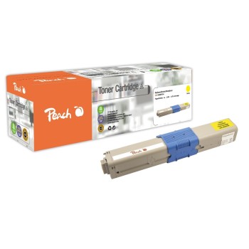 Peach Toner 44469704 yellow, 2000 pages, for C310, 330, 331 Peach Toner 44469704 yellow, 2000 pages, for C310, 330, 331