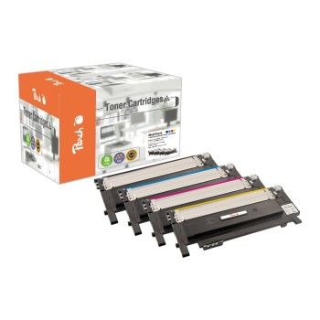Peach Toner CLT-406S Combi Pack bk, c, m, y, for CLP 360 Peach Toner CLT-406S Combi Pack bk, c, m, y, for CLP 360