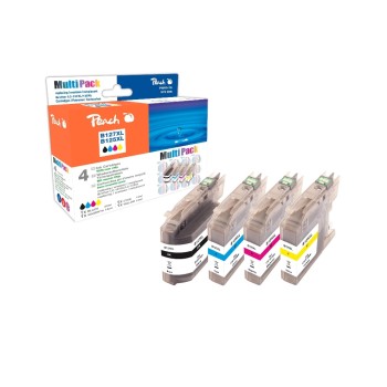 Peach Ink Brother LC-127XL Combi Pack, je 1x bk, c, m, y 1x20+ 3x14ml Peach Ink Brother LC-127XL Combi Pack, je 1x bk, c, m, y 1x20+ 3x14ml