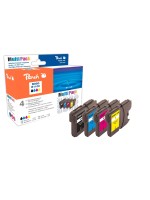 Peach Ink Brother Combi Pack LC-1100/980, je 1x bk, c,m,y