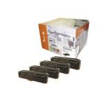 Peach Toner HP CF21A- Serie Combi Pack, je 1x bk, c, m, y