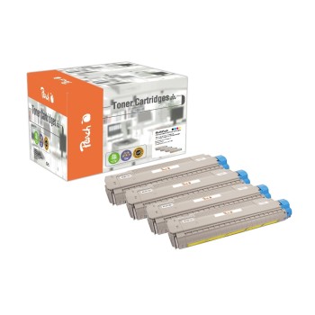 Peach Toner OKI C801/821-Series Multi Pack, je 1x bk, c, m, y