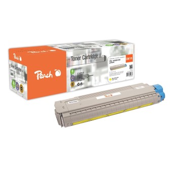 Peach Toner OKI 44059105 yellow, 8000 pages Peach Toner OKI 44059105 yellow, 8000 pages
