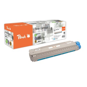Peach Toner OKI 43324423 cyan, 5000 pages Peach Toner OKI 43324423 cyan, 5000 pages